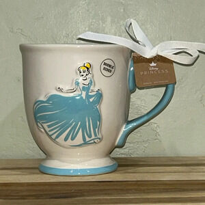 Rae Dunn Disney Princess Collection Ceramic Cinderella Mug. New With Tags.